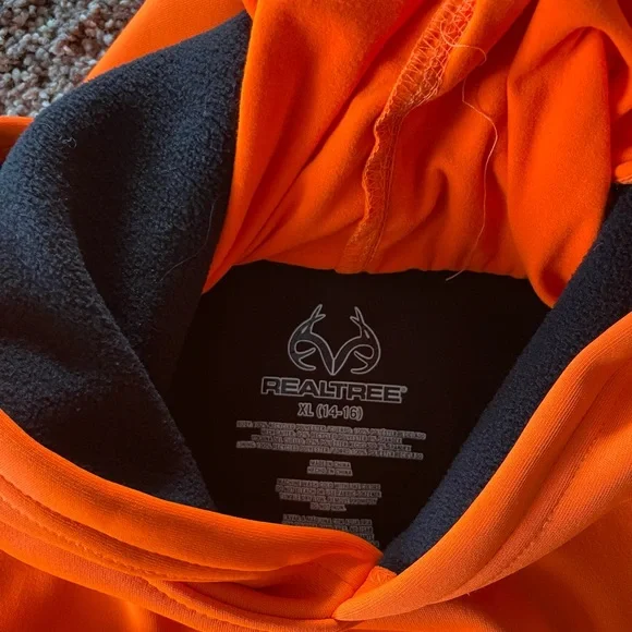 Realtree Blaze Orange Hoodie - Picture 5 of 5